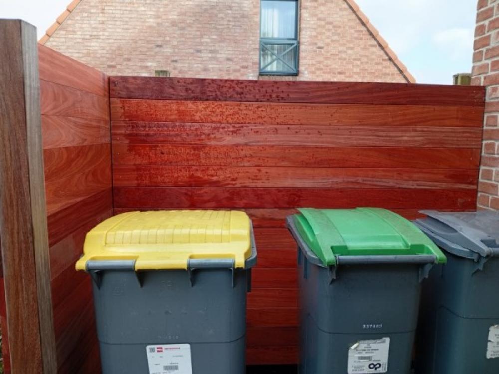 Abris poubelles création Halluin, Tourcoing